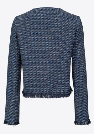 Boxy-Jacke aus Tweed