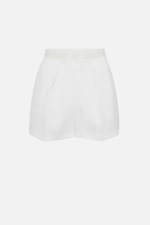 Shorts mit Logo-Spitze